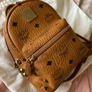 Mcm mini backpack 100% Authentic